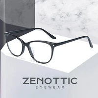 zenottic acetate glasses frame for women cat eye optical myopia eyewear female clear lens fashion prescription eyeglasses frames
