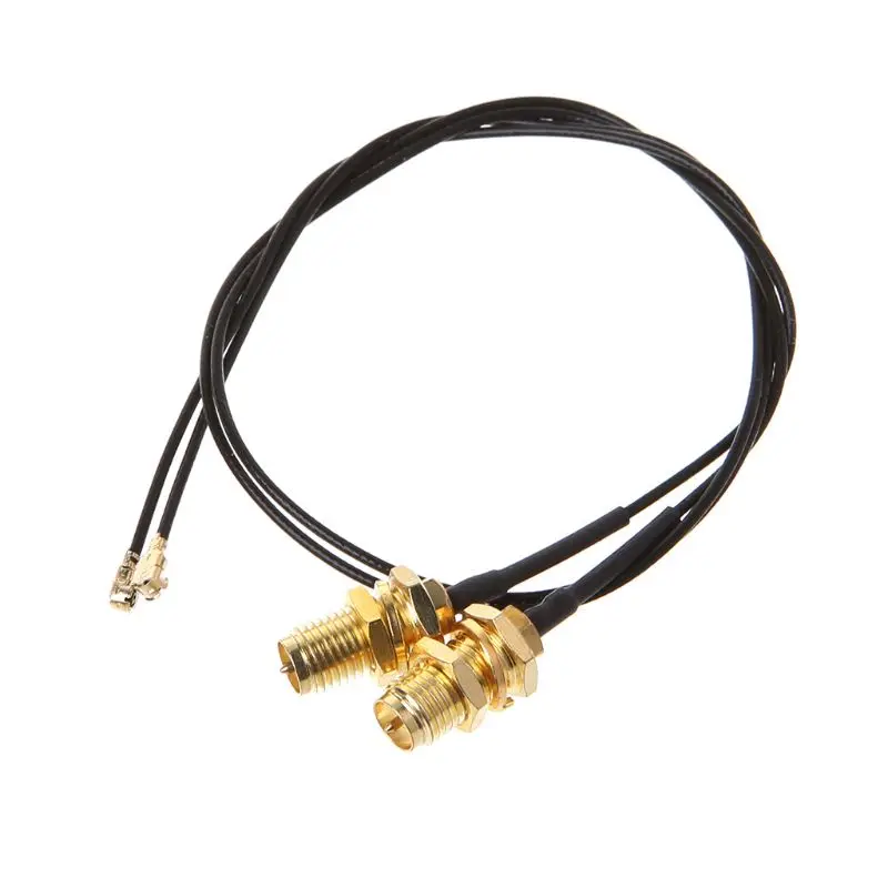 2x 6dBi 2.4GHz 5GHz Dual Band WiFi Router Network Card RP-SMA Antenna 2 x U.fl IPEX Cable N8S5 | Компьютеры и офис