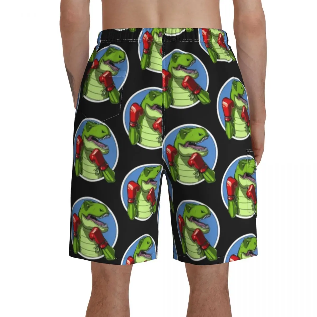 

Muay Thai Board Shorts Polyester Swimming Trunks Bathing Funny Men Swim Trunks