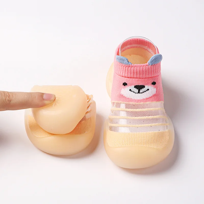 Обувь для младенцев Милая летняя одежда девочек и мальчиков с рисунком тех кто