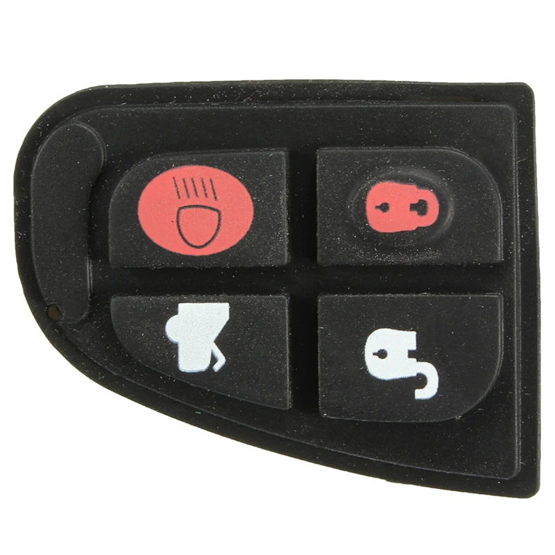 

Remote Key Fob Case Repair Kit Rubber Pad with Battery For X Type XF E S