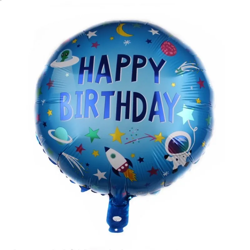 

1PC New Astronaut Rocket Aluminum Film Balloon for Children's Birthday Decorations Party