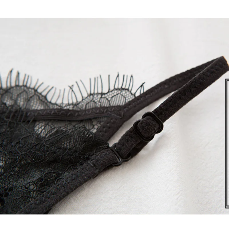 Сексуальное Кружевное регулируемое нижнее белье с низкой талией для девочек