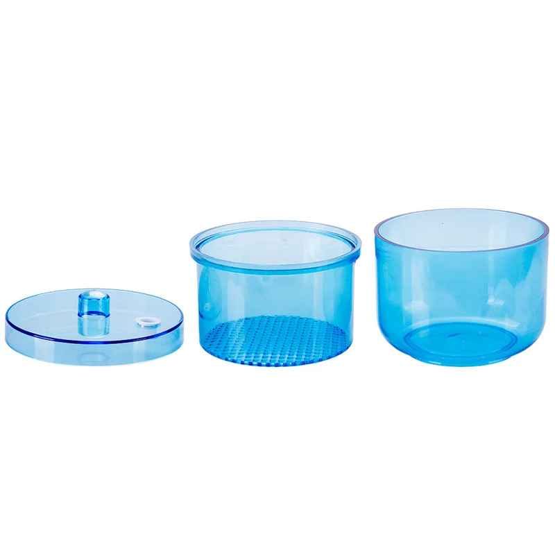 Фрезы для ногтей коробка дезинфекции и замачивания Круглый фильтр