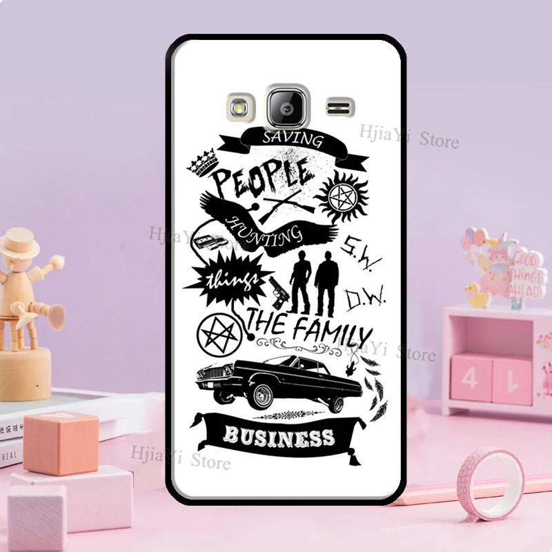 Чехол Castiel Supernatural для Samsung Galaxy J7 J1 J3 J5 2016 A3 A5 2017 A6 A8 J4 J6 Plus J8 A7 A9 2018.