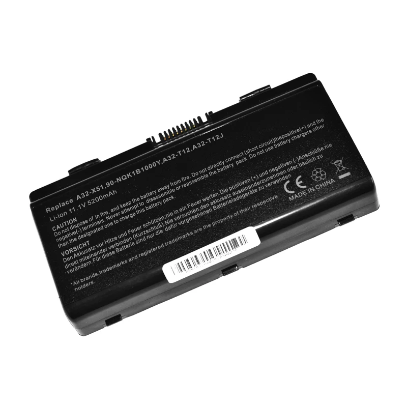 11.1V Laptop battery A31-T12 A32-T12 A32-X51 for Asus T12C T12Er T12Fg T12Jg T12Mg T12Ug X51H X51L X51R X58C X58L X51RL X58Le | Компьютеры