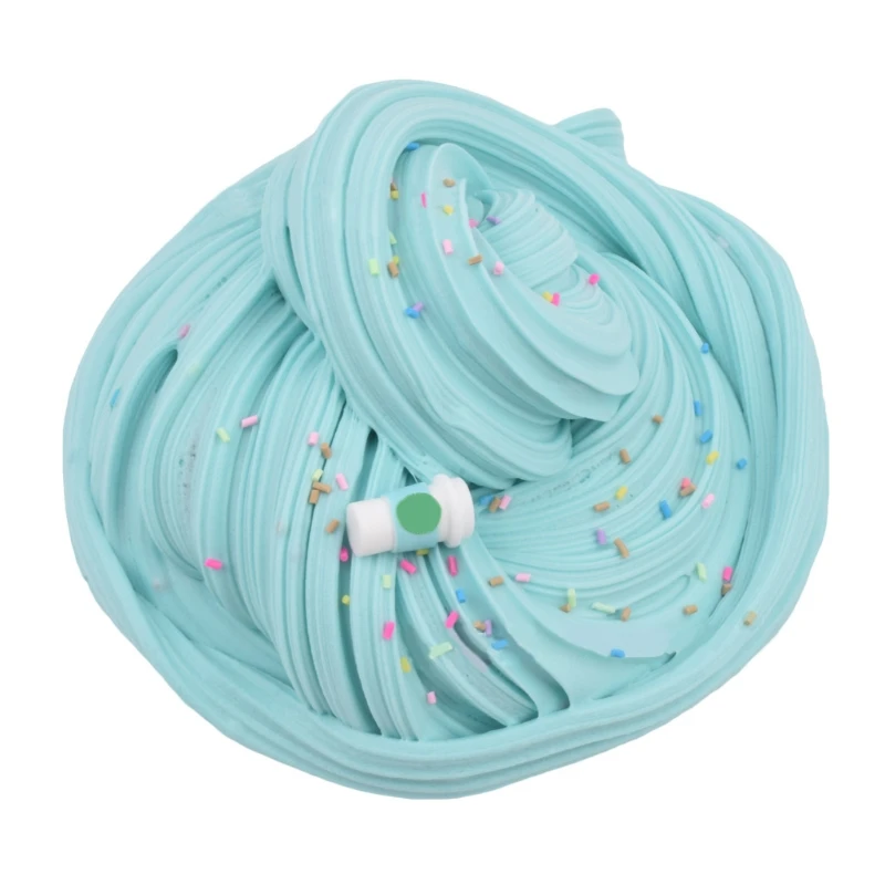 

6Pcs Butter Slime with Candy Slime Watermelon Slime and Pineapple Slime Super Soft Birthday Gifts