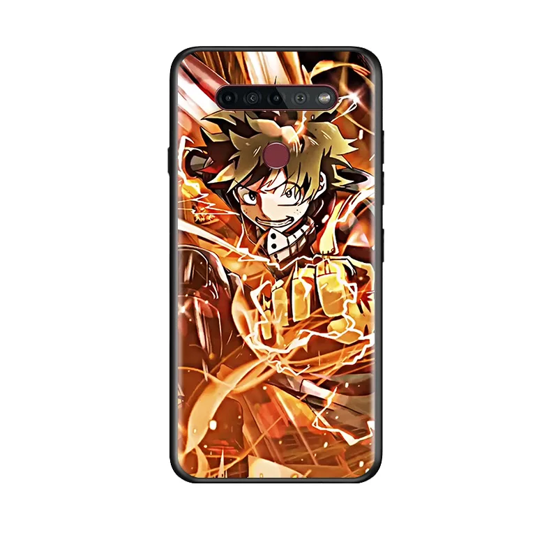 

My Hero Academia Midoriya Izuku For LG G8 V30 V35 V40 V50 V60 Q60 K40S K50S K41S K51S K61 K71 K22 ThinQ 5G Phone Case