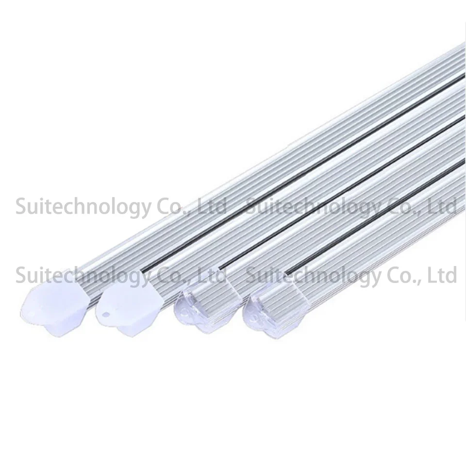 4 шт. светодиодный бар светильник s DC12V SMD5730 жесткий Светодиодные ленты 20 см, 30 см, 40 см/50 см/60 см светодиодный бар светильник с U алюминиевый корпус+ pc чехол