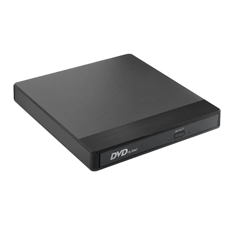 

USB External Optical Drive DVD Burner with HUB CD (24X) DVD (8X) Disc Reading and Burner Computer Mobile Optical Drive