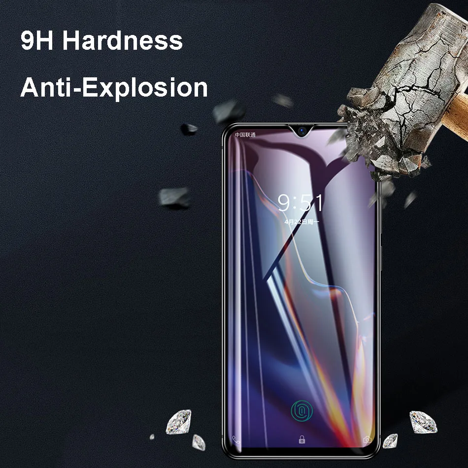 2 шт. 9D закаленное стекло для Oneplus 7 6T 6 OnePlus 5 5T Защитная пленка для Oneplus 7 стеклянная пленка