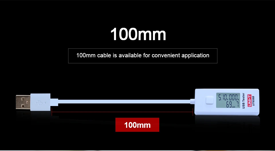 USB тестер U диск доктор зарядные устройства UNI-T UT658B напряжение и ток мониторы Макс 9 В с хранения данных напряжение измеритель тока