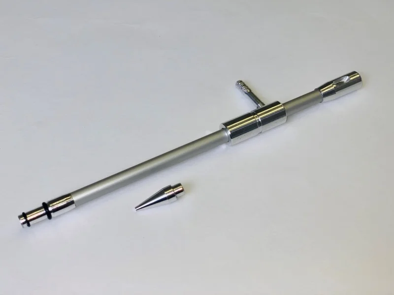 Направляющая шомпола ЧИСТОGUN универсальная CBG-1 cal. 4.5-6.35мм болт 17 5 мм L-25см алюминий