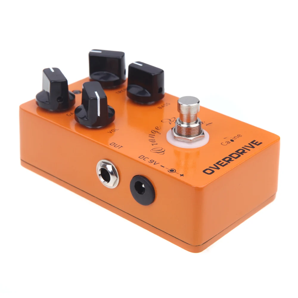 Caline CP-18 гитарная педаль для звукового эффекта овердрайв True Bypass дизайн Orange Burst CP18 Caline гитарная педаль аксессуары для гитары