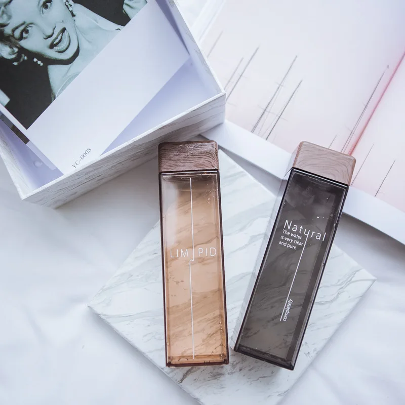 Soffe 450 мл бутылка для воды заварки фруктов без БФА пластиковая квадратная