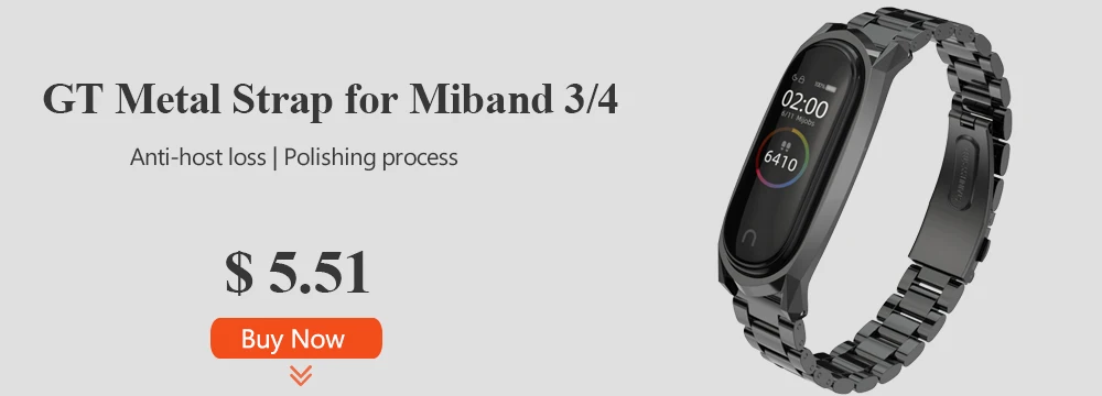 Mi jobs mi Band 4 металлический ремешок на запястье для Xiaomi mi Band 4 Безвинтовой браслет из нержавеющей стали mi Band 3 Смарт-часы браслет