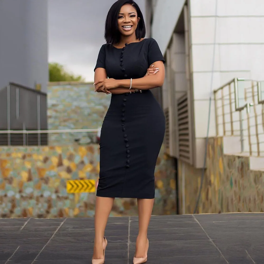 Женское черное облегающее платье элегантное для коктейльной вечеринки Клубное