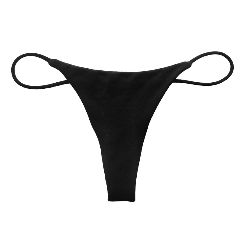 

Women Bikini Panties Beach Trunks Casual Thong Solid Temptation Panties Sexy Seamless Sports Panties Lingerie Swimming Trunks