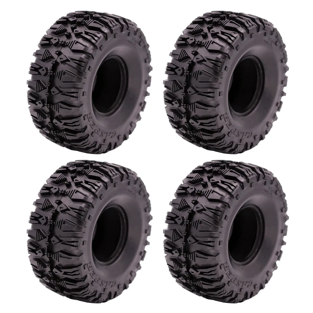 

4 шт. 2,2 "грязи Grappler резиновые шины 2,2 колеса шины 135*60 мм для 1:10 RC Рок Гусеничный Traxxas TRX4 TRX-6 осевой SCX10 90046