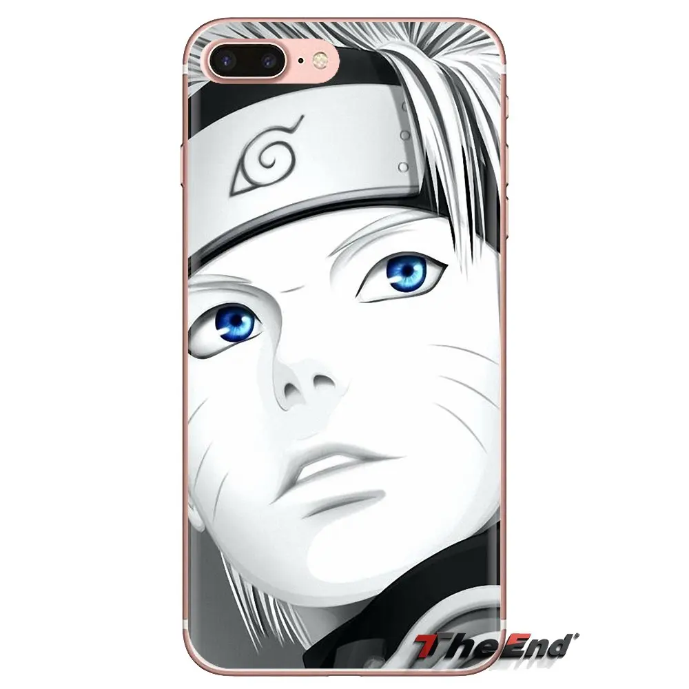 Наруто Uzumaki для samsung Galaxy S2 S3 S4 S5 MINI S6 S7 edge S8 S9 Plus Note 2 3 4 5 8 Coque Fundas TPU Прозрачный чехол |