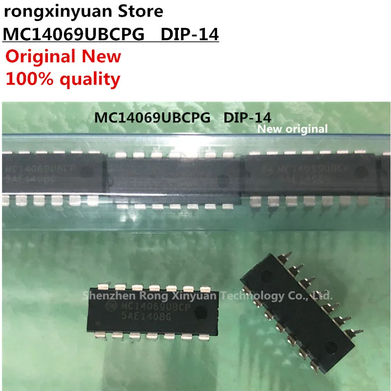 5 шт./лот MC14069UBCPG mc14069up10 MC14069UB MC14069 DIP 14 шестигранный инвертор 100% Новый
