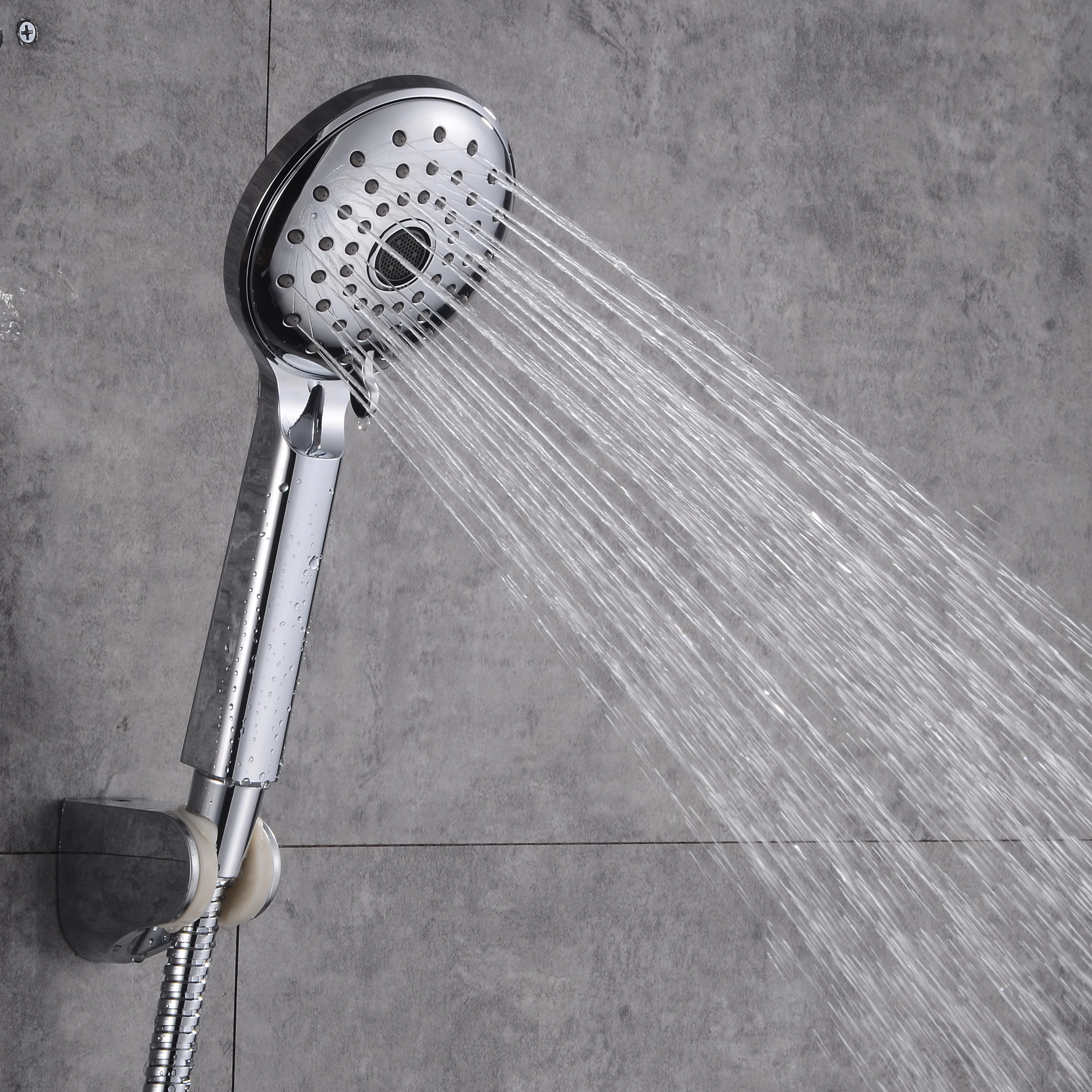 Насадка для душа FOHEEL регулируемая Лейка высокого давления ручного экономия воды