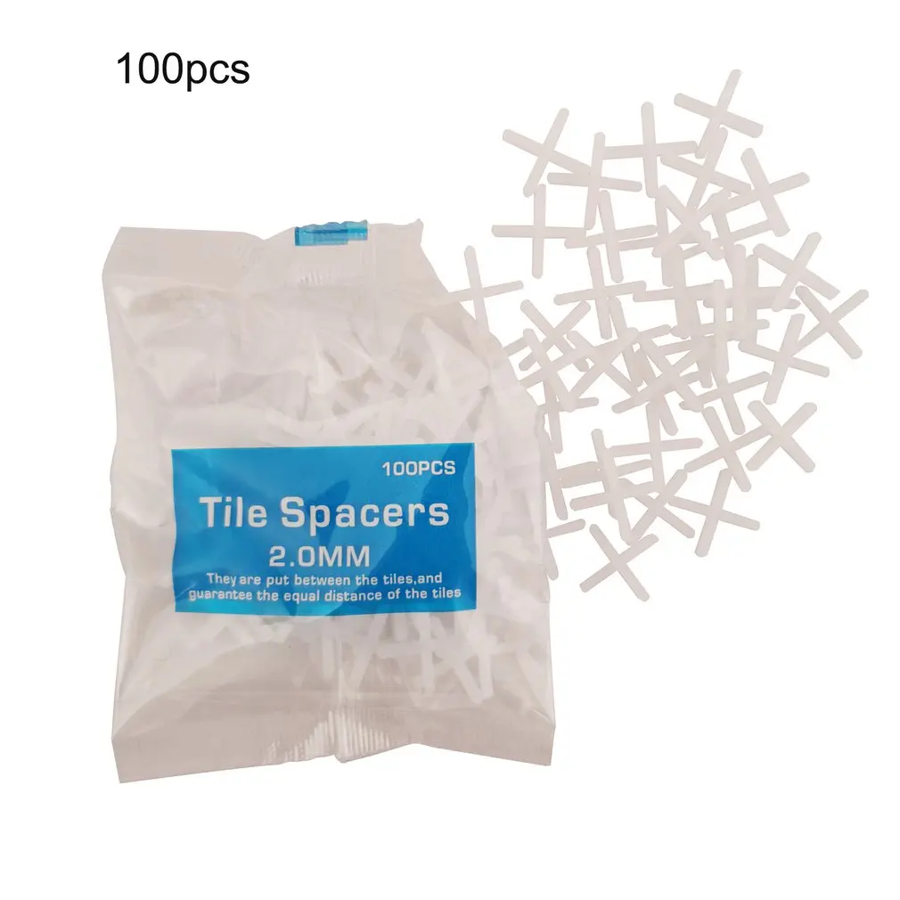 

100Pcs Level Wedges Tile Spacers For Flooring Wall Tile Spacer Carrelage Tile Leveling System Leveler Locator Spacers Plier