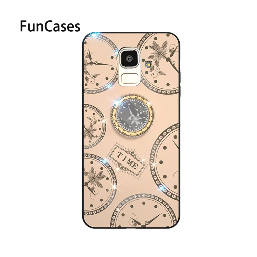 Многофункциональный пластиковый чехол для Samsung J6 Plus Galaxy funda Premium + Prime A6 2018 J8 J4 A750