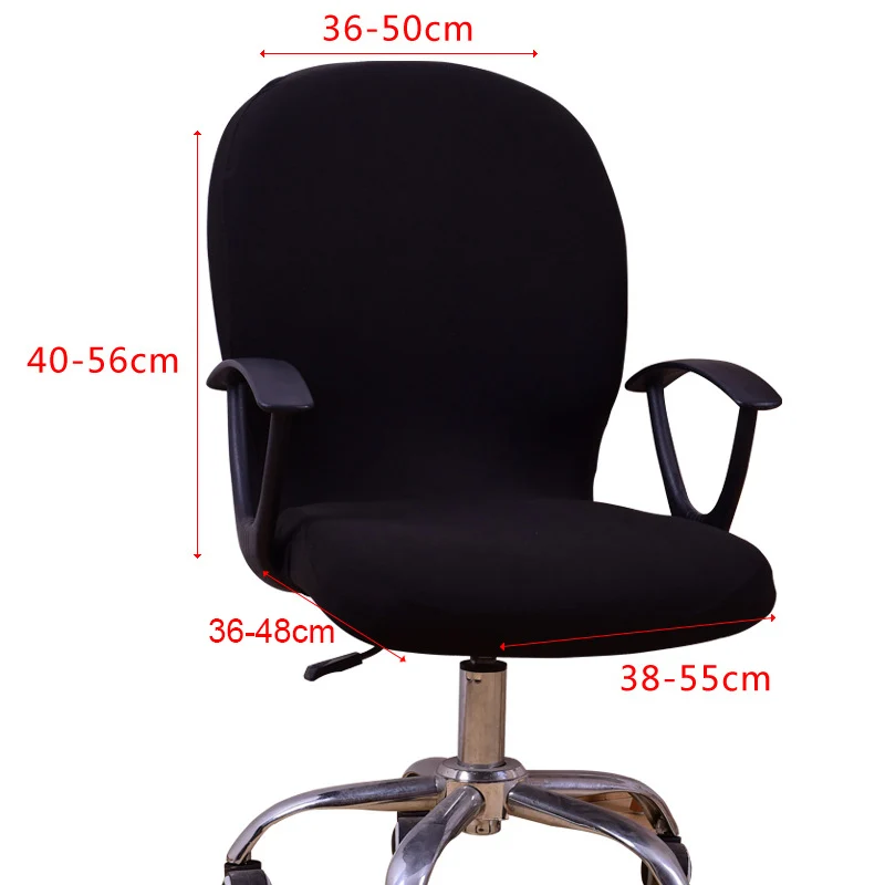 

Hot Swivel Chair Cover Stretchable Removable Computer Office Washable Rotating Lift QP2