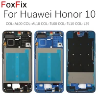 original front frame for 5 84 huawei honor 10 front frame middle frame bezel housing with power side buttons