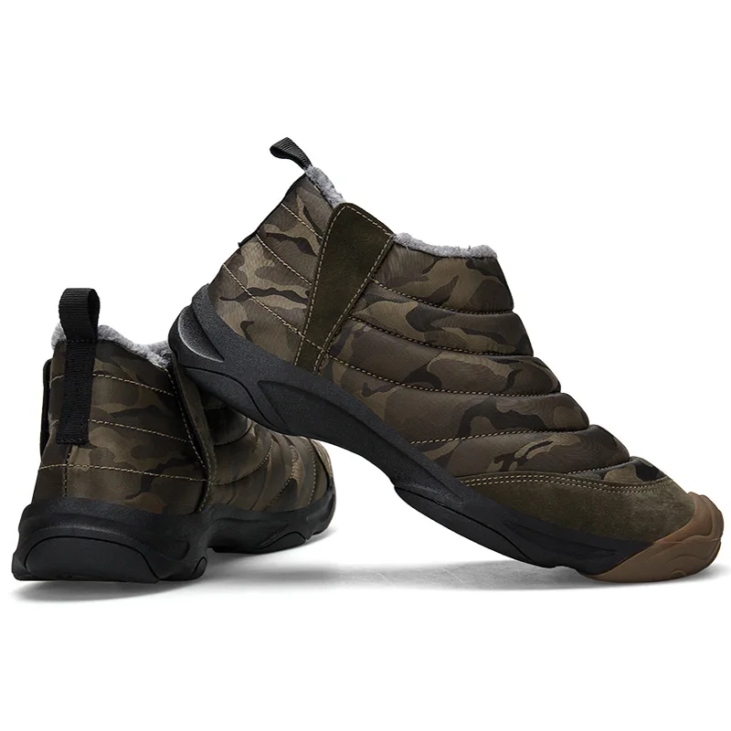 Jackshibo/Коллекция 2019 года Сезон Зима новый дизайн Зимние ботильоны для мужчин