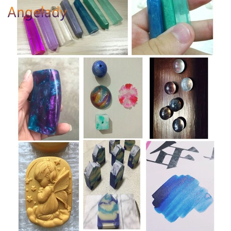 Полимерный краситель слюда жемчужный пигмент красители кристаллическая грязь