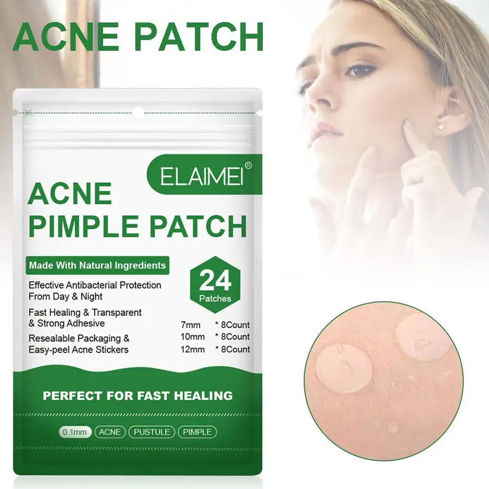 24 шт. стикер для удаления акне s выцветание анти-акне лечение черных точек