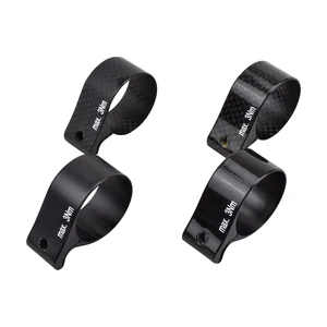 Передний переключатель передач из углеродного волокна, 34,9 мм, зажим 3K UD, складной передний переключатель передач для горного велосипеда, переходник