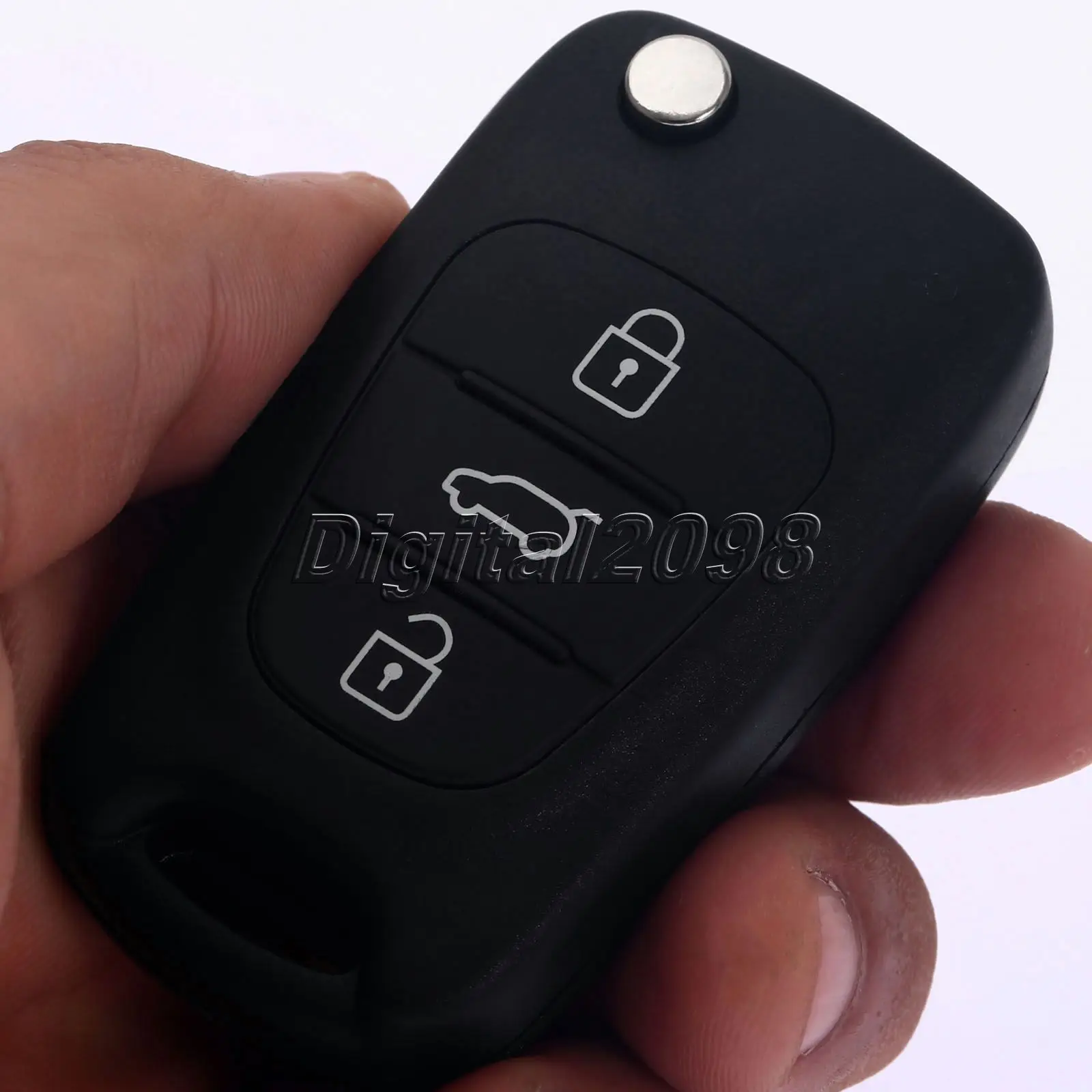 Новинка 3 кнопочный пульт дистанционного управления Yetaha Складной Корпус ключа