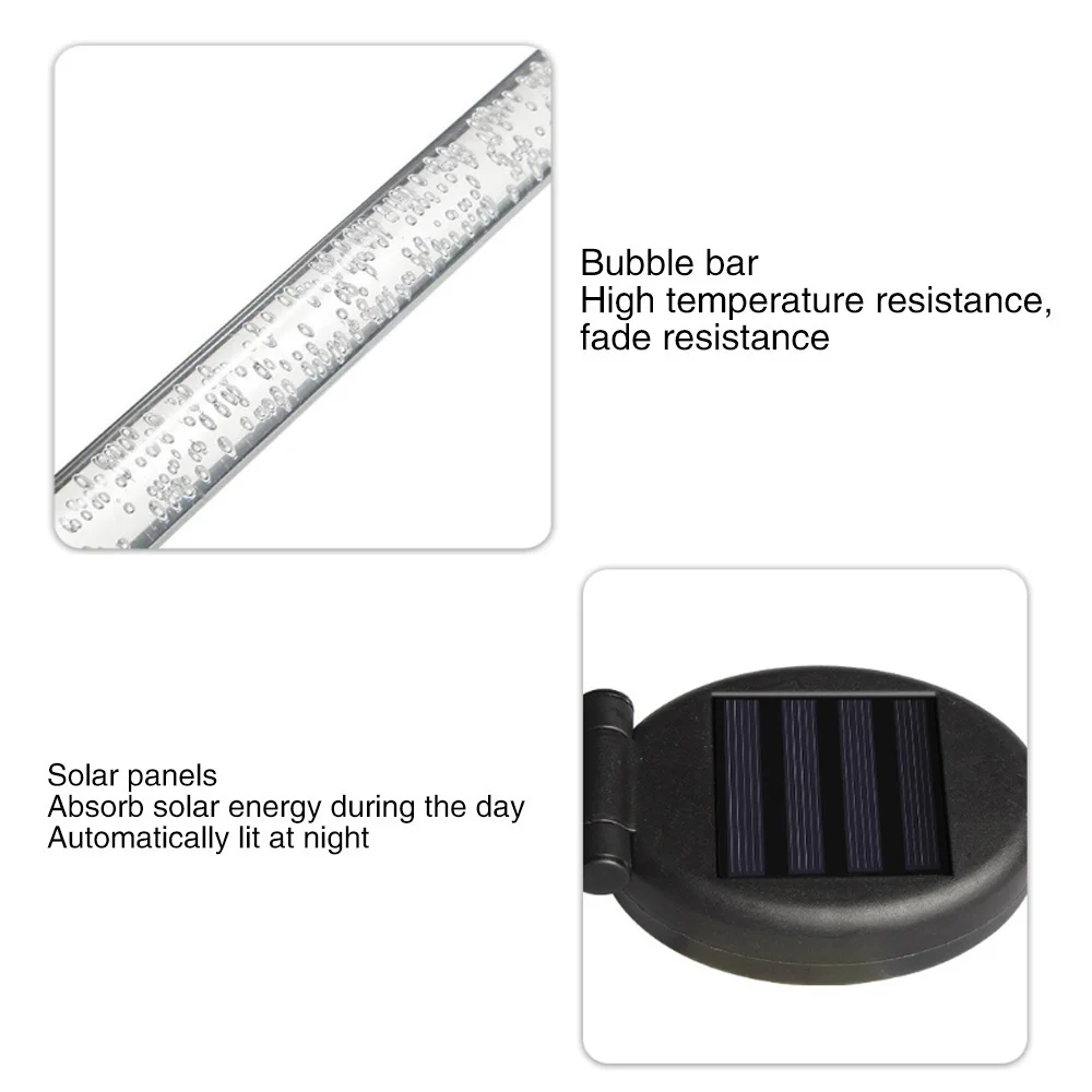 Цветная (RGB) солнечный свет наружное освещение сада декоративные светодиодный