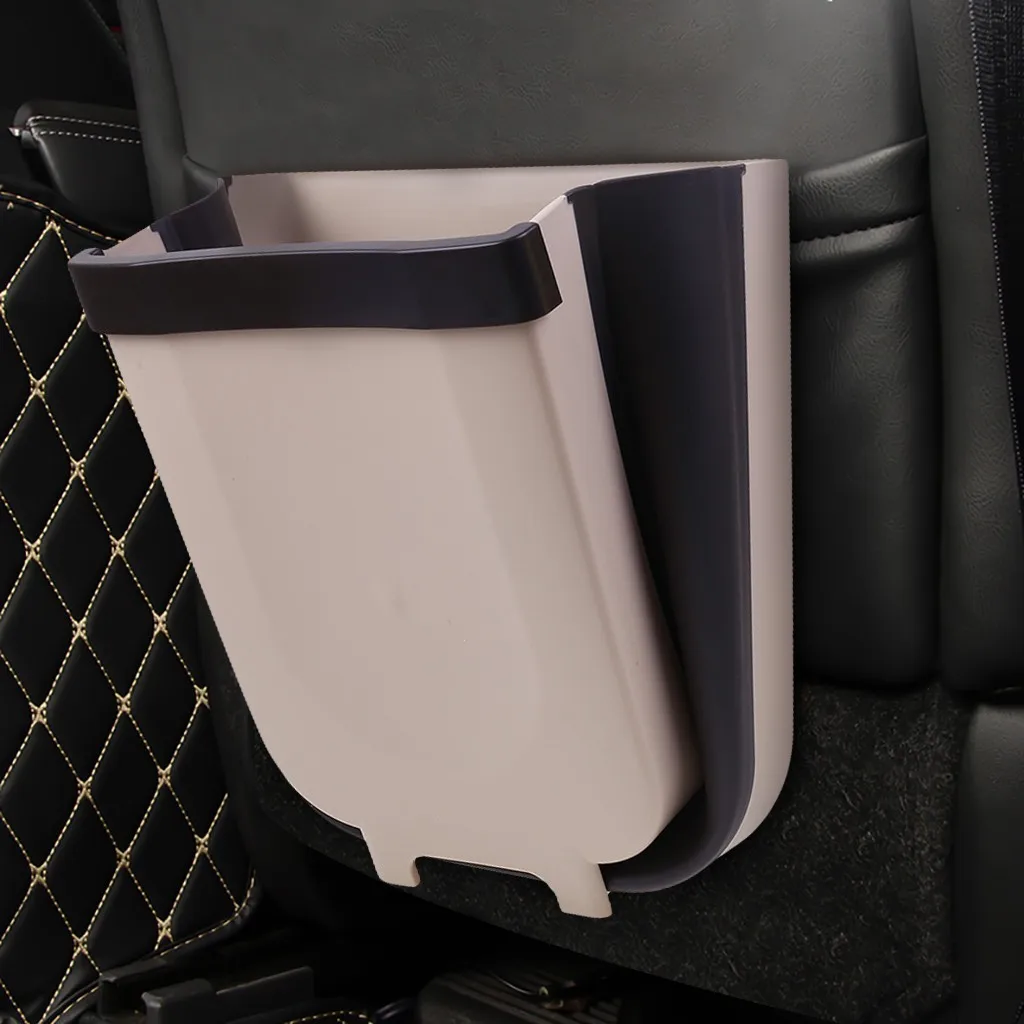 Настенный складной контейнер для мусора на сиденье автомобиля 8 л | Автомобили и