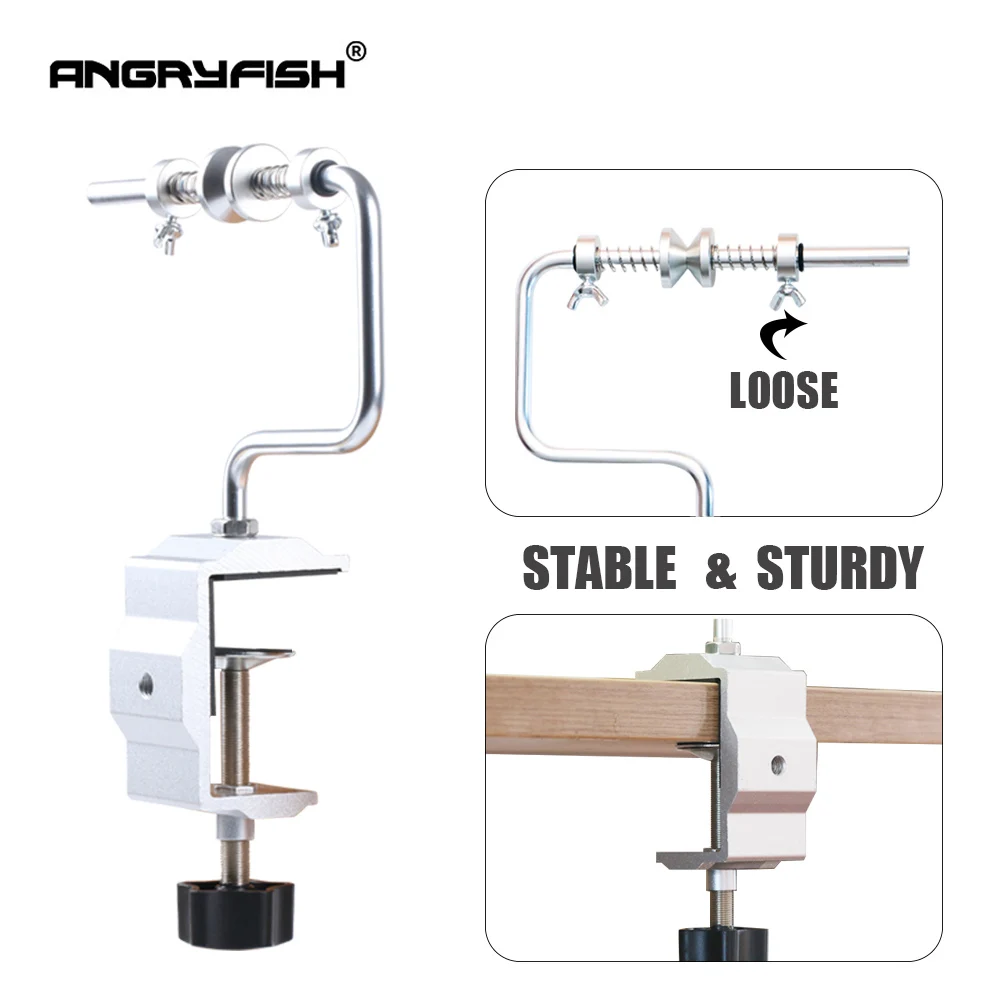 Рыболовная катушка Angryfish рыболовная с зажимом изогнутая система Намотки