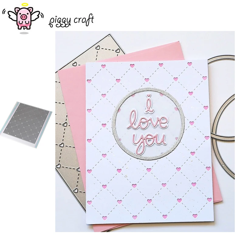 Свинья для рукоделия металлический Трафаретный вырубной штамп кроя поделочная