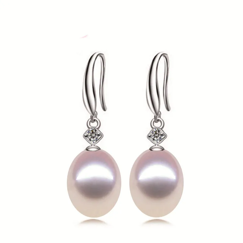 

Модные ювелирные изделия из стерлингового серебра 925 пробы в виде знаменитостей, серьги-капли 8-9 мм, свадебный подарок