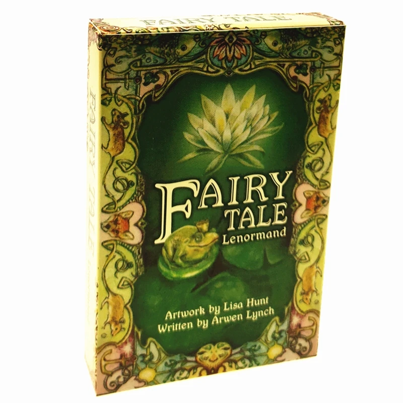 

Fairy Tale Lenormand Tarot 38 Cards Deck Full English Mysterious Divination Fate Family Party Board Game