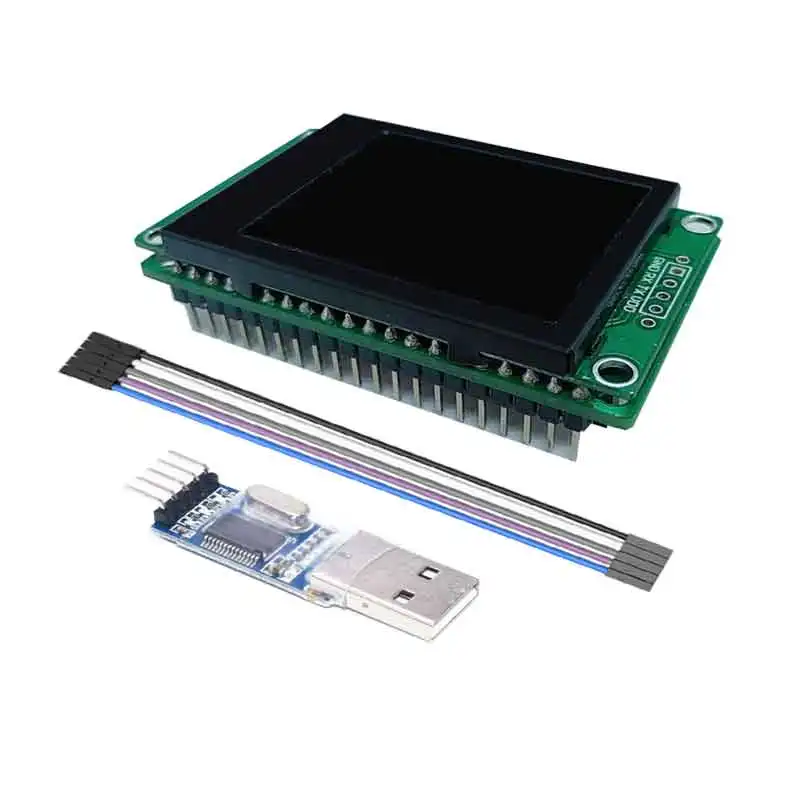 Модуль дисплея Raspberry Pi Pico 1 8 дюйма ЖК-дисплей UART для SMT32/Arduino/RPI | Компьютеры и офис