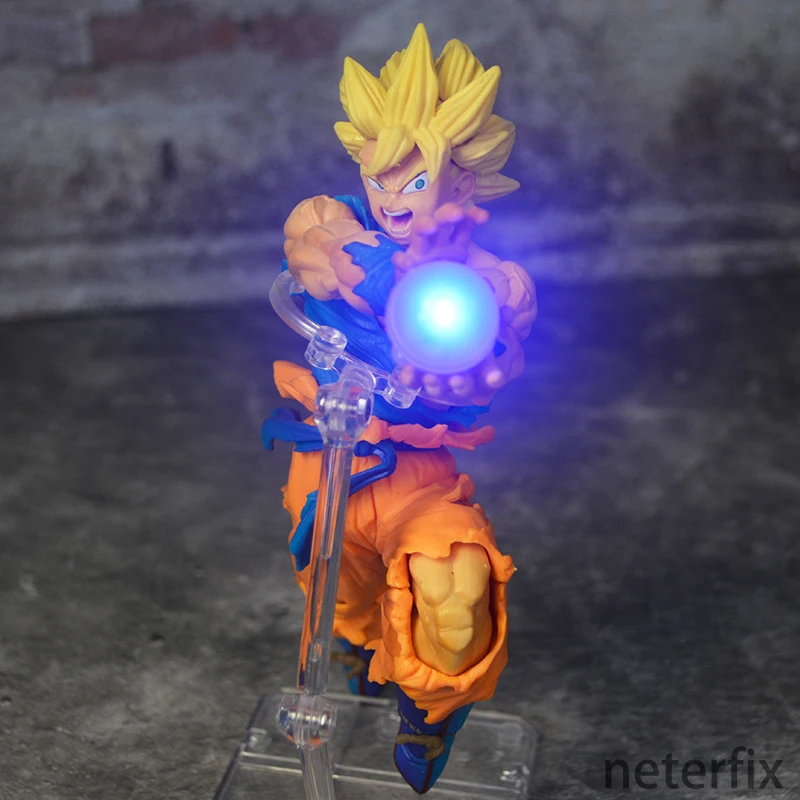 Супер Saiyan 2 Сон Гоку модель Dragon Ball Z Budokai Аниме Коллекция экшн 21 см фигурка ПВХ