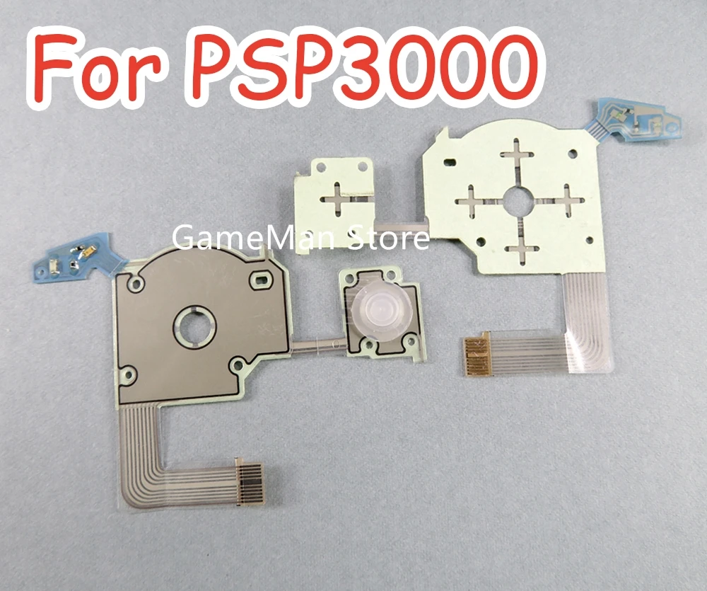 10 шт. для PSP 3000 Левая кнопка гибкий ленточный кабель Замена 095 печатная