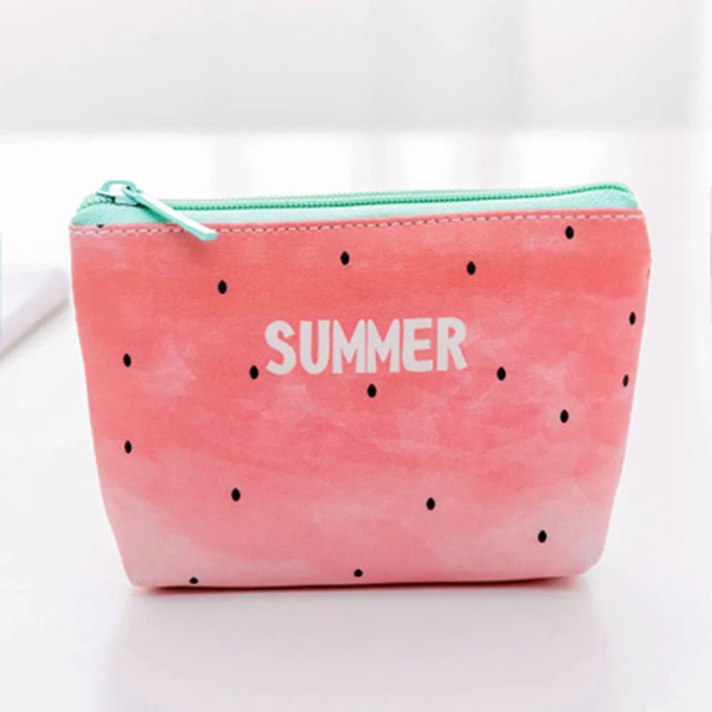 Холщовый кошелек для мелочи маленькая сумочка на молнии с геометрическим узором