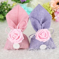 1pcs nice gift packaging bag wedding party bakery cookies candy bag chocolate pouches party supplies