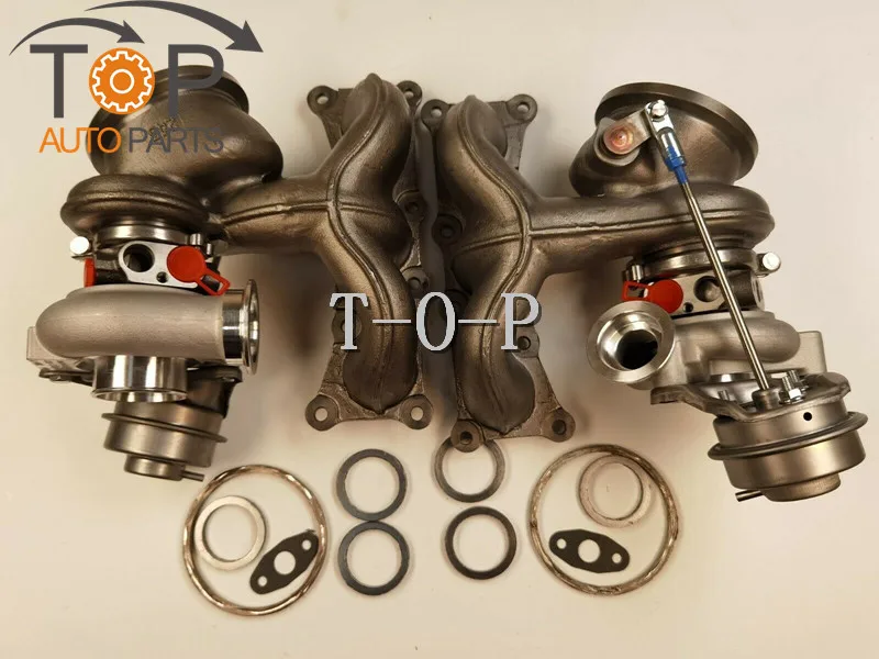 Заготовка 11 Blade TD04 19T Модернизированные турбокомпрессоры для BMW 135i 535i 535xi 3.0L N54