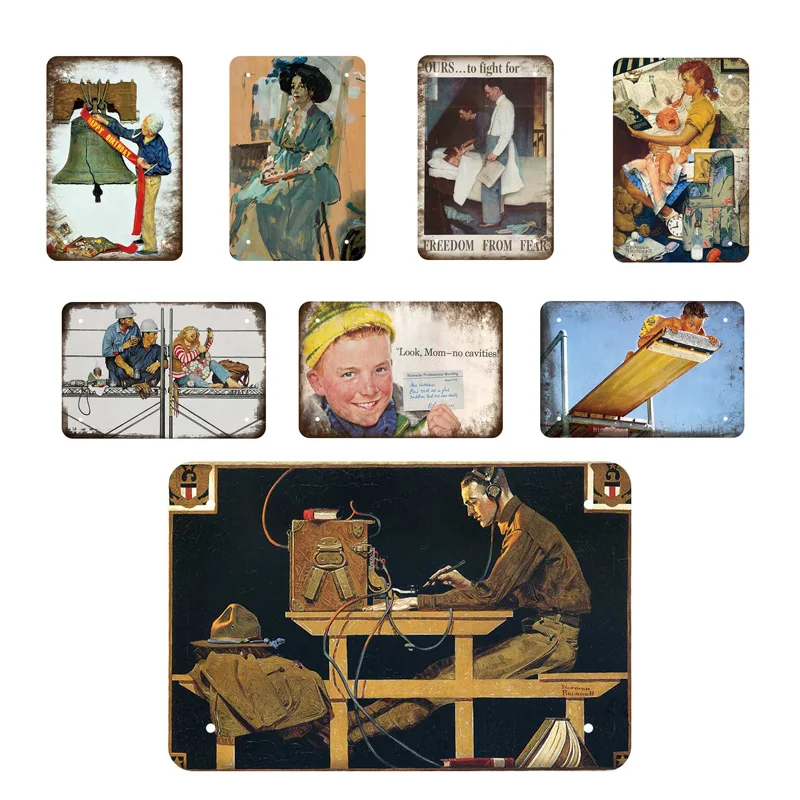10 × 15 см ретро пластины постеры винтажные металлические жестяные вывески картина