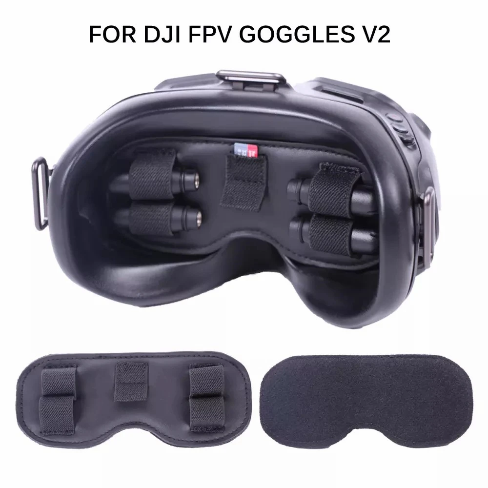 

Protective Cover for DJI FPV Goggles V2 Dustproof Sunshade Pad Antenna SD Card Storage Holder for DJI FPV Combo Accessories1