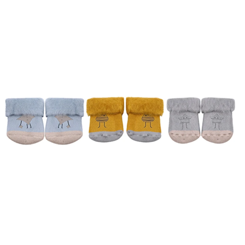 

Winter Plus Cotton Thicken Kids Socks Thermal Warm Sock Children Toddler Baby Girls Boys Floor Socks For 1-6 Years